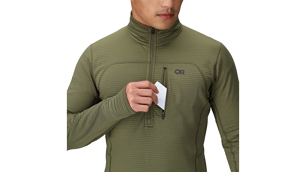 Outdoor Research Vigor Grid Fleece Half Zip - Mens