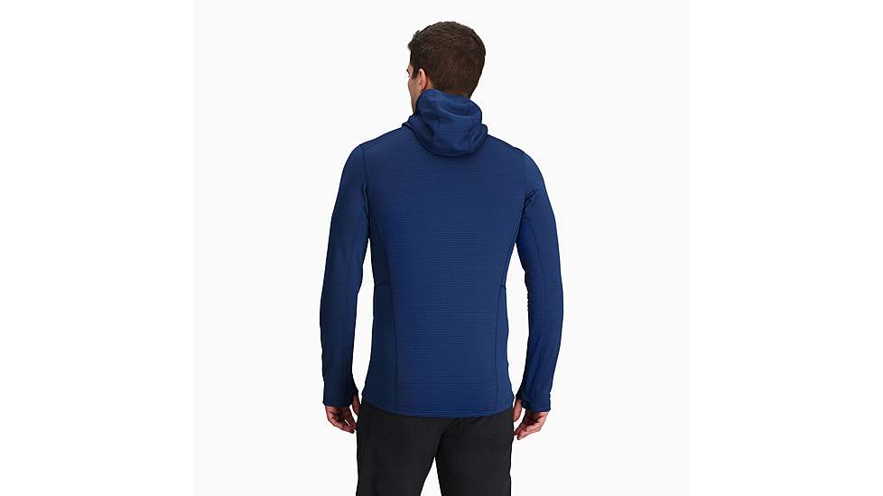 Outdoor Research Vigor Grid Fleece Pullover Hoodie - Mens, Cenote, Extra Large, 3005022650009