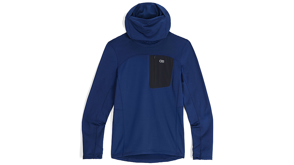 Outdoor Research Vigor Grid Fleece Pullover Hoodie - Mens, Cenote, Extra Large, 3005022650009