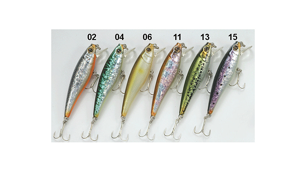 Owner Hooks Ripn Minnow 65, Perch, 59, RM65-59
