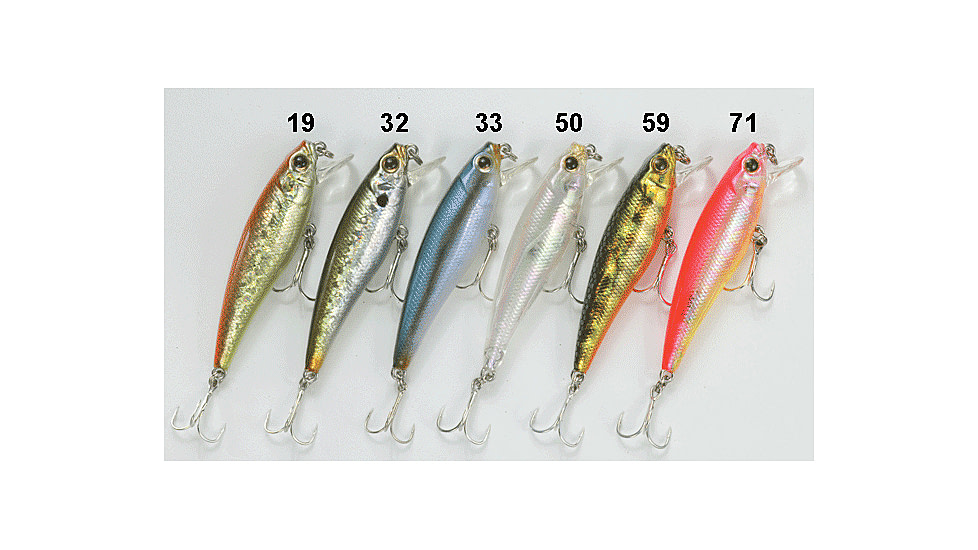 Owner Hooks Ripn Minnow 65, Perch, 59, RM65-59