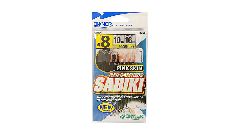 Owner Hooks Sabiki Shrimp Skin Hook, 12, 5538-987