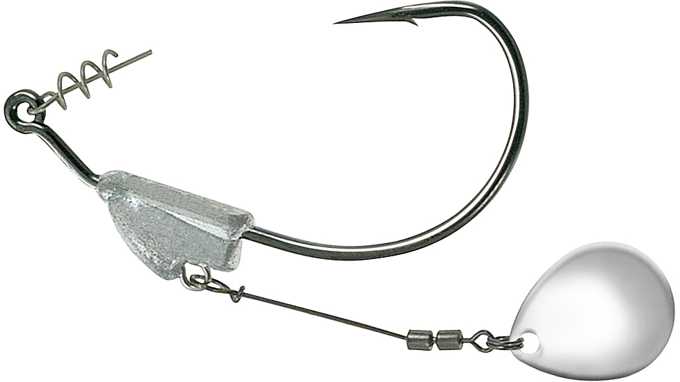 Owner Hooks Silver Colorado Flashy Swimmer, 5/0 - 1/4 oz., 4164S-045