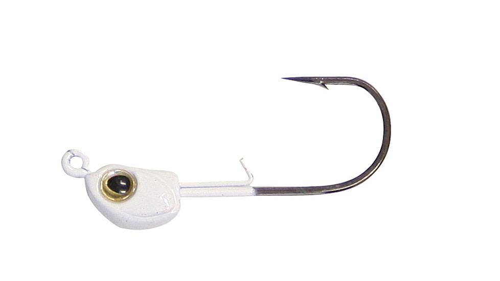 Owner Hooks Ultrahead Inshore Hook, White, 3/16 oz., 5150W-033