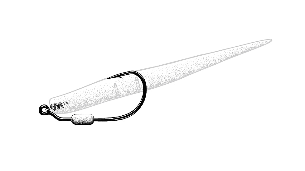 Owner Hooks Weighted Twistlock w/ CPS, 5/0 - 1/8 oz., 5132W-025