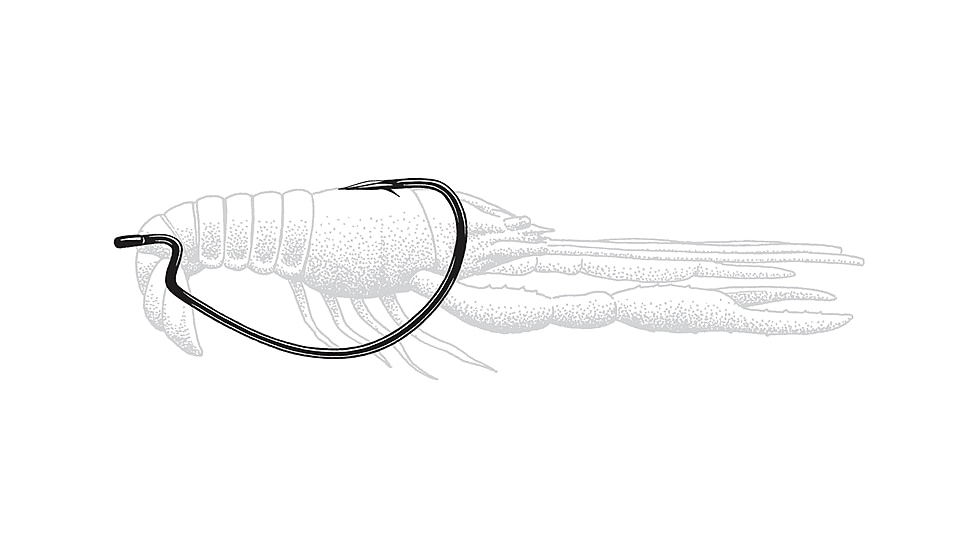 Owner Hooks Wide Gap Plus Hook, 1/0, 5139-111