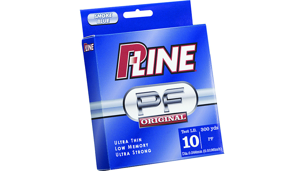 P-Line Original Mono Line 10lb 300yd Filler Smoke Blue, PF-10