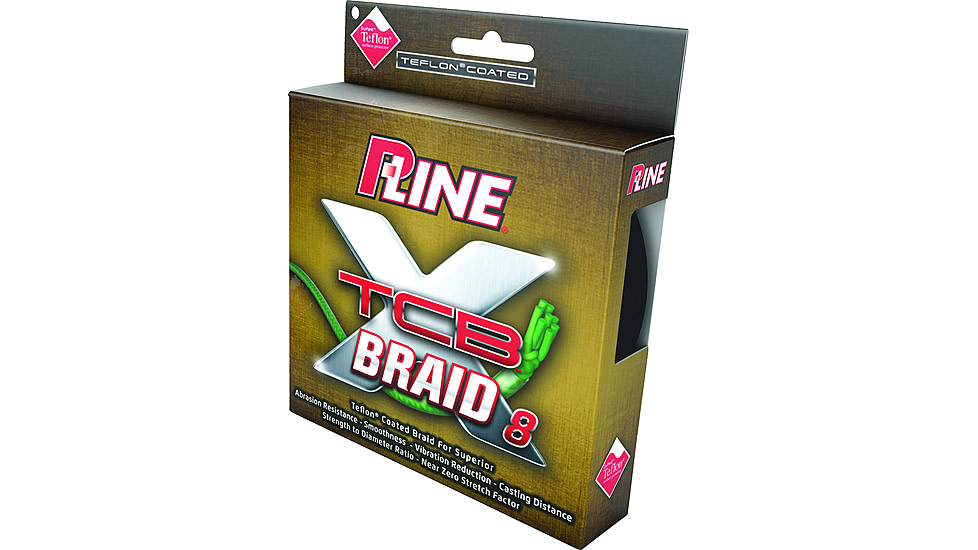 P-Line XTCB 8-Carrier Braided Line 10lb 150yd Green, PXB8150-10