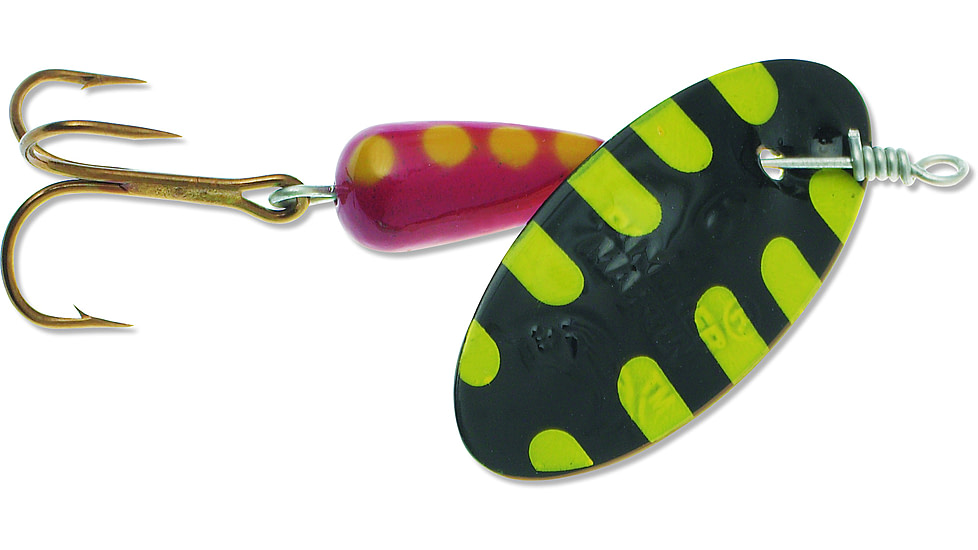 Panther Martin Classic Patterns In-Line Spinner, #2, 1/16oz, Salamander Black, 2PMRSAL-B