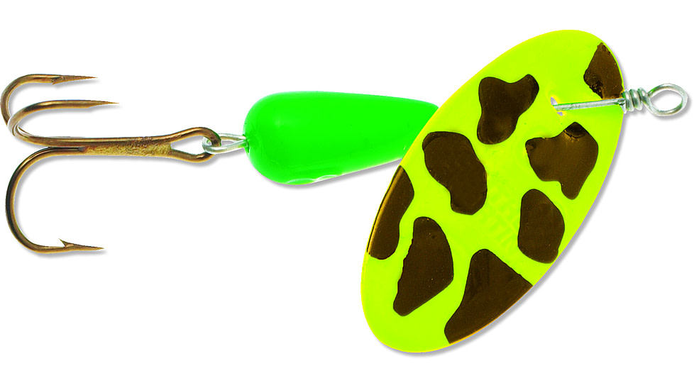 Panther Martin Nature In-Line Spinner, #4, 1/8oz, Bullfrog, 4PMBF