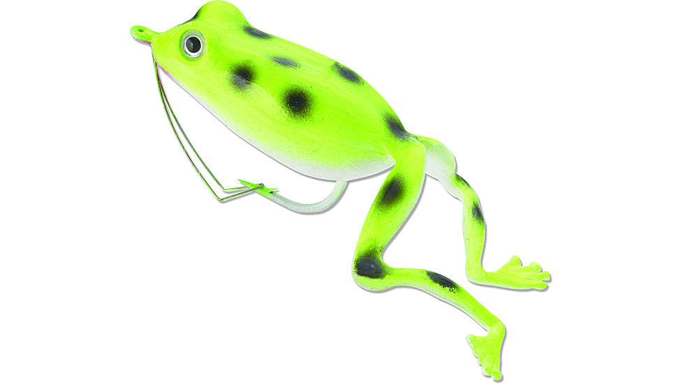 Panther Martin Superior Frog, Floating, Chartreuse &amp; White Belly, #3, FROG3-CH