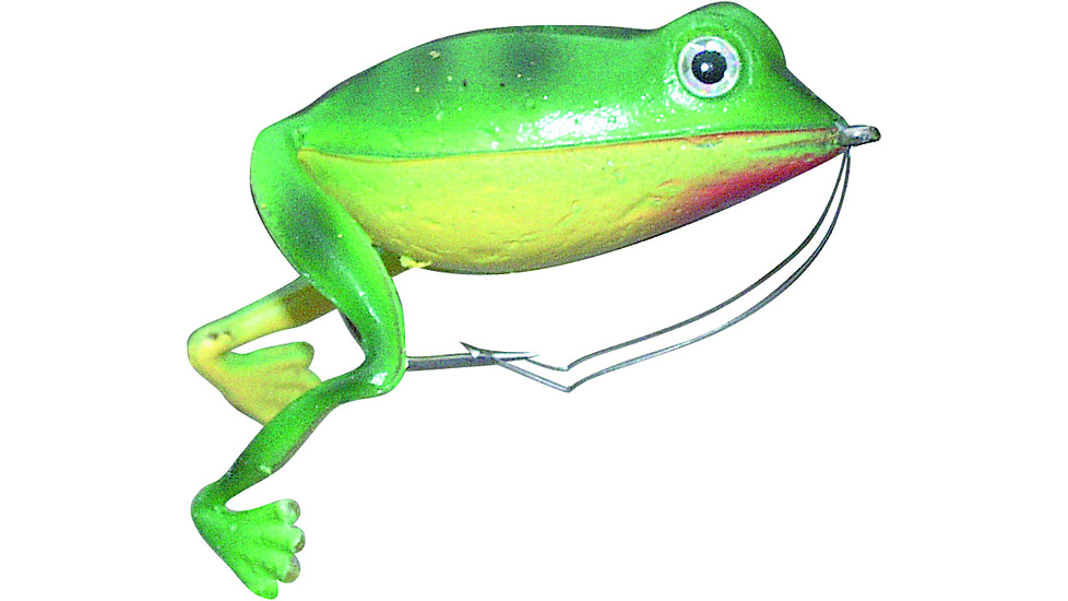 Panther Martin Superior Frog, Floating, Green &amp; White Belly, #3, FROG3-GW