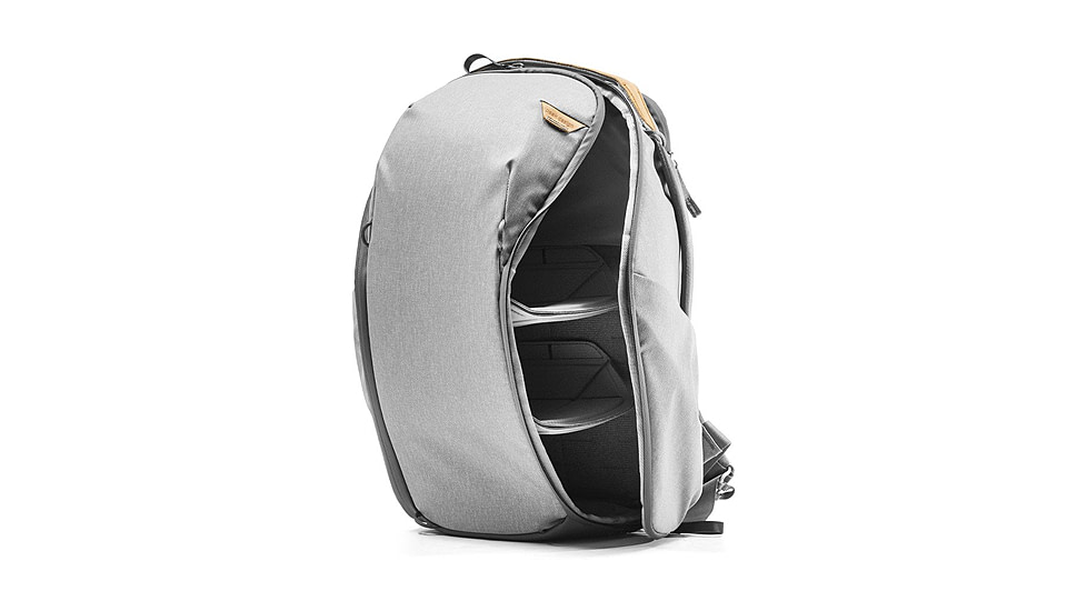 Peak Design Everyday 15 Liters Zip Backpack, Ash, BEDBZ-15-AS-2
