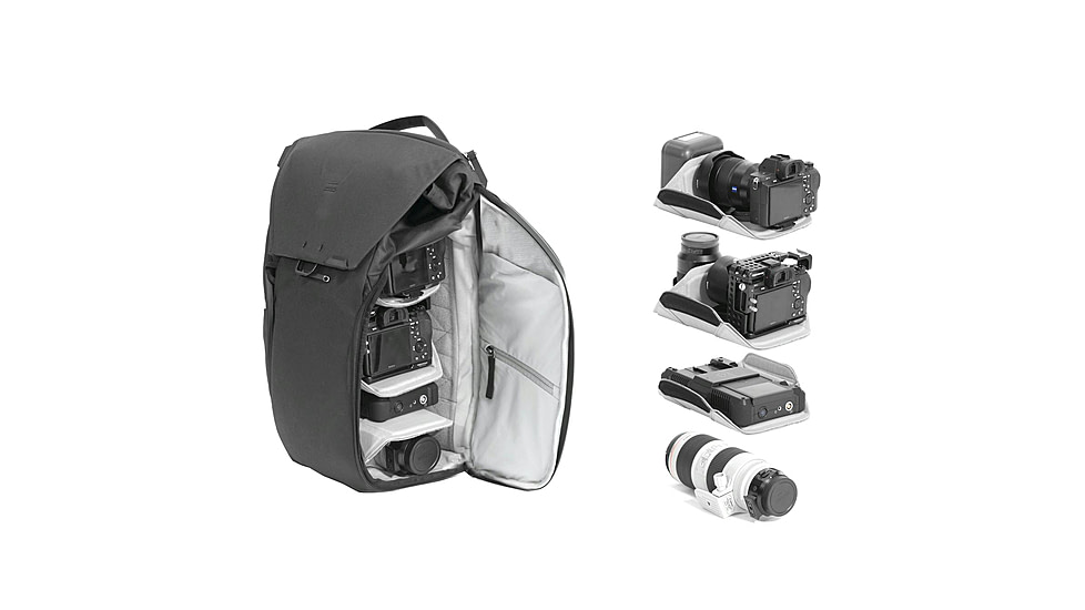 Peak Design Everyday V2 Backpack, 30 Liters, Black, BEDB-30-BK-3