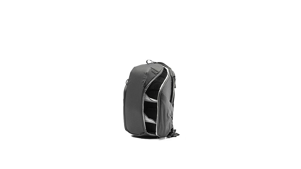 Peak Design Everyday Zip V2 Backpack, 15 Liters, Black, BEDBZ-15-BK-3