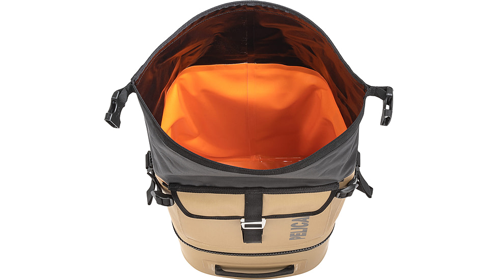 Pelican Dayventure Backpack Soft Cooler, 18.36 L, Coyote, SOFT-CBKPK-COYOTE