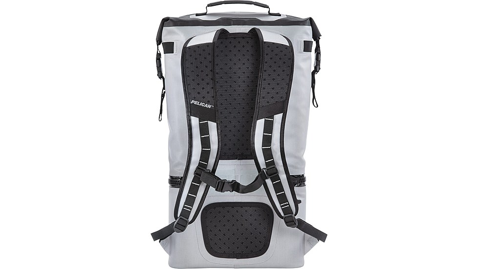 Pelican Dayventure Backpack Soft Cooler, 18.36 L, Light Grey, SOFT-CBKPK-LGRY