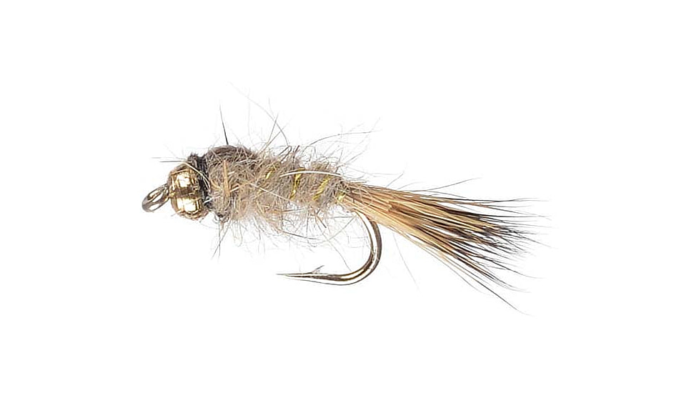 Perfect Hatch Nymph BH Hares Ear Flies #14, PHFLY100914P