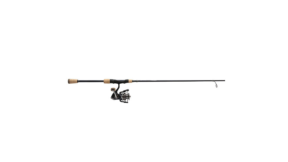 Pflueger President XT Spinning Rod and Reel Combo, 6ft 6in, Medium, Fast, 2 pieces, 6.2:1, 10, Ambidextrous, PFLPXT66M2/30