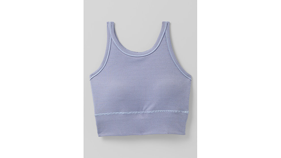 prAna Becksa Bralette - Womens, Morning Glory Heather, XS, 1970491-500-XS