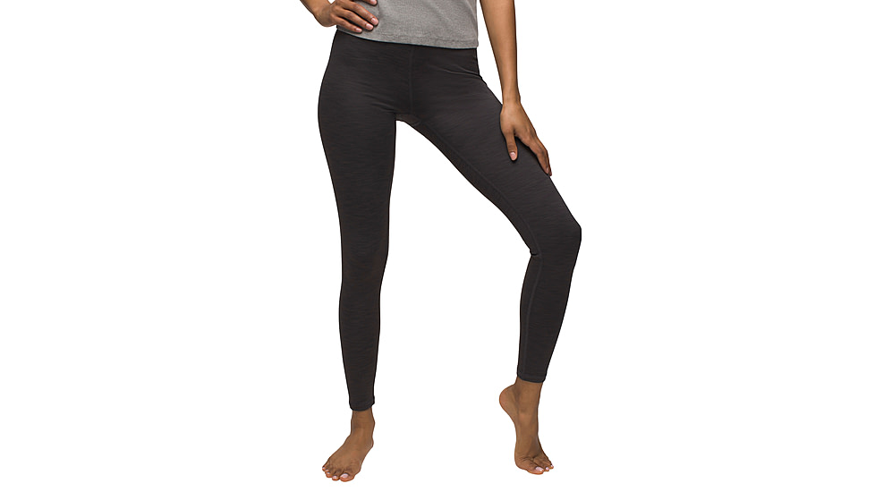 prAna Becksa Legging - Womens, Black Heather, Extra Small, 2045841-002-XS