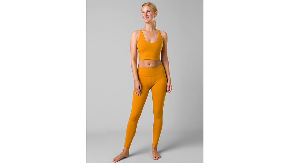 prAna Chakara Crop Top - Womens, Deep Solstice, Extra Small, 1972231-800-XS