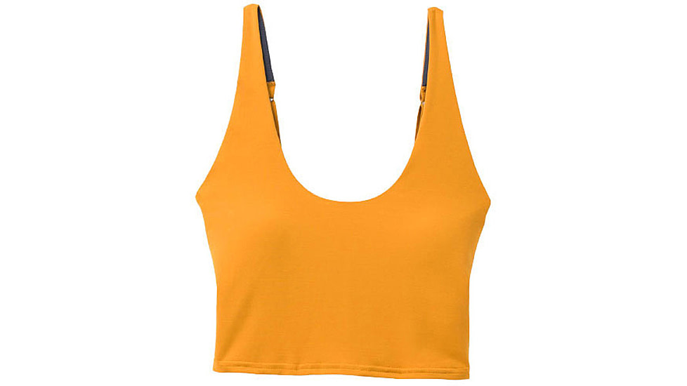 prAna Chakara Crop Top - Womens, Deep Solstice, Extra Small, 1972231-800-XS