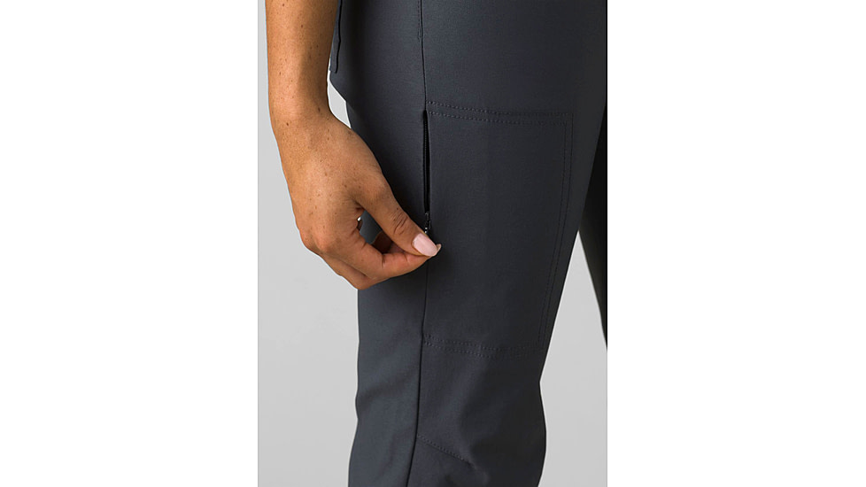 prAna Halle Straight Pant II - Womens, Coal, 10, 1971031-020-RG-10