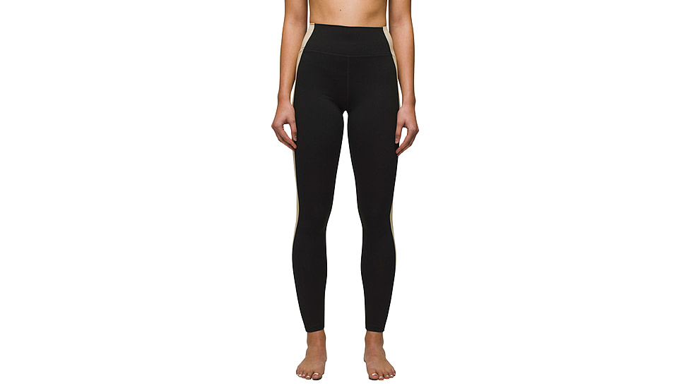 prAna Heavana Hot Spell Legging - Womens, Black / Cliffside Heather, L, 2057281-003-L