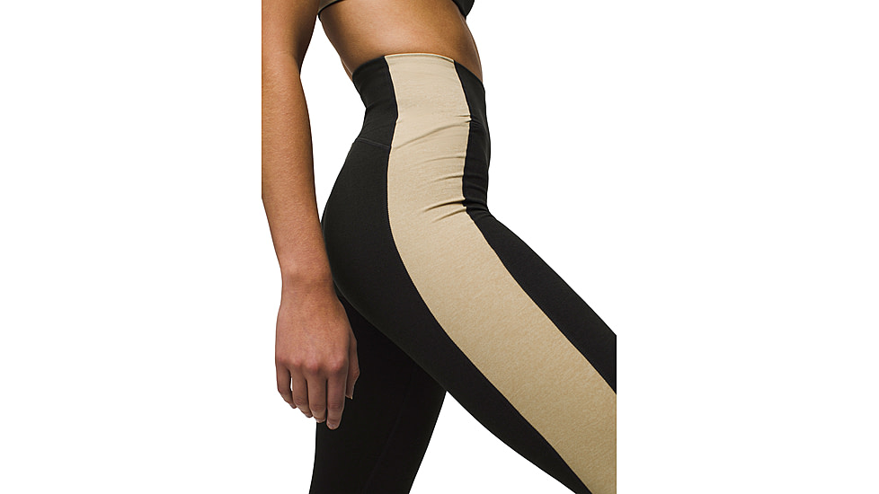 prAna Heavana Hot Spell Legging - Womens, Black / Cliffside Heather, L, 2057281-003-L
