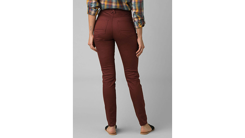 PrAna Women's Oday Jean - Organic Cotton Stretch Skinny, High Rise, Indigo, Size 4 Tall - View #2