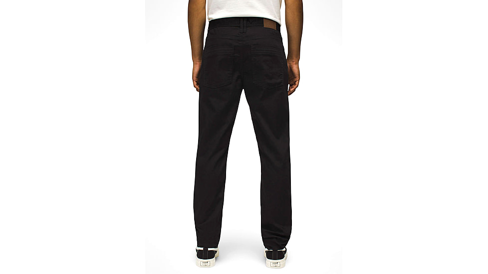 prAna Bridger Slim Tapered Jean Jeans, 32 Inseam, Black Out, 34, 1964791-001-32-34