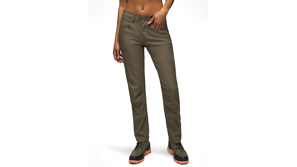 prAna Halle Straight Pant II - Womens, 10 US, Slate Green, 1971031-301-RG-10