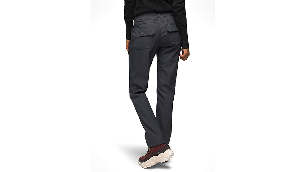 prAna Halle Straight Pant II - Womens, Coal, 10, 1971031-020-RG-10