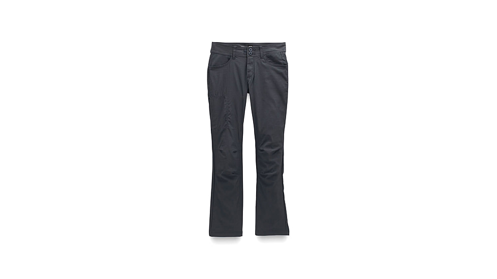 prAna Halle Straight Pant II - Womens, Coal, 10, 1971031-020-RG-10