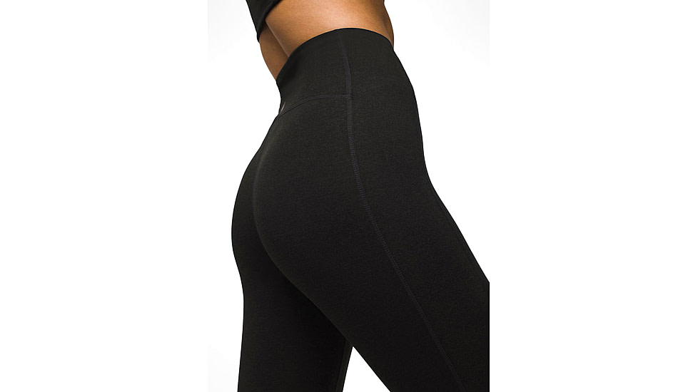prAna Heavana Hot Spell Legging - Womens, Black Heather, S, 2057281-004-S