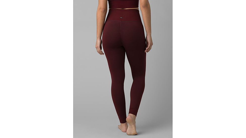 prAna Sopra Seamless Leggings - Women's, Extra Small, Maroon, 1970151-600-XS