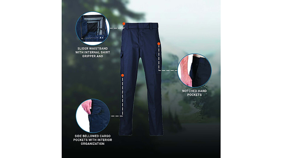 Propper Duty Cargo Ripstop Pants - Mens, Midnight Navy, 54X37, F52925041454X37