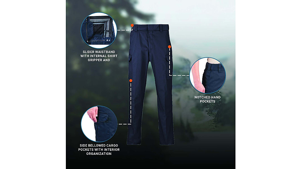 Propper Duty Cargo Ripstop Pants - Womens, Midnight Navy, 20S, F52975041420S