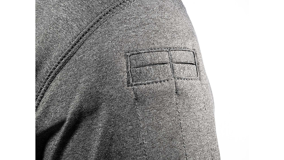 Propper EdgeTec Long Sleeve Polo - Womens, Heather Grey, XL, F58255M023XL