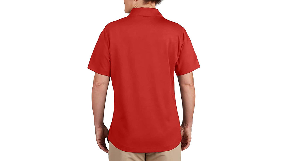 Propper EdgeTec Short Sleeve Polo - Womens, Red, XS, F58035M600XS