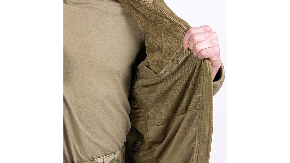 Propper Gen III Fleece Jacket - Mens, Tan, Large, Long, F549407233L3