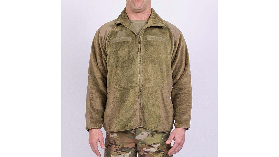 Propper Gen III Fleece Jacket - Mens, Tan, Large, Long, F549407233L3