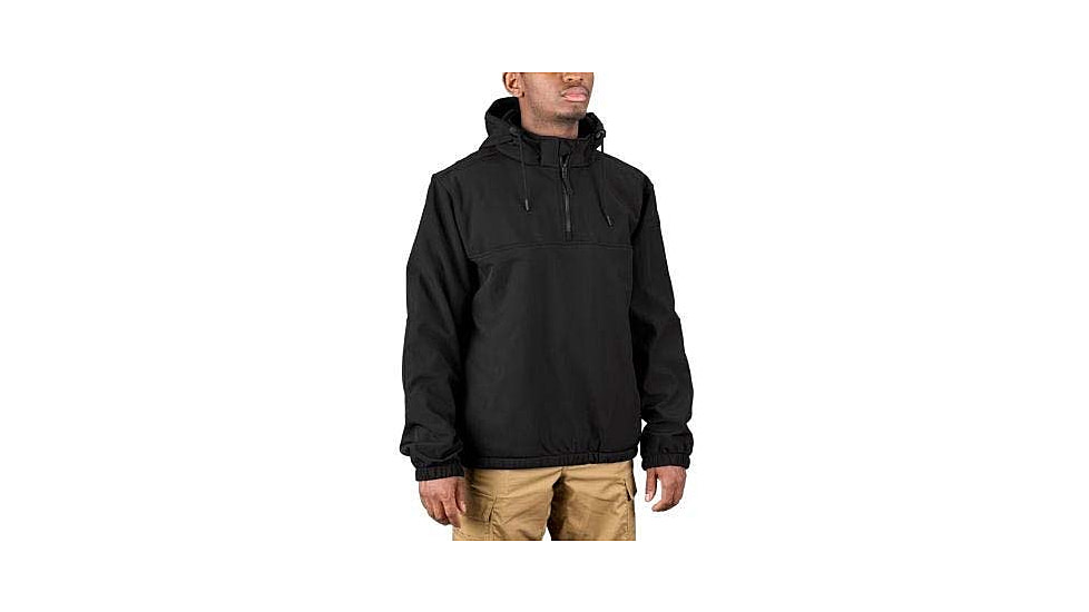 Propper Hooded Soft Shell Job Shirt - Mens, Black, XL, Regular, F54015Z001XL2