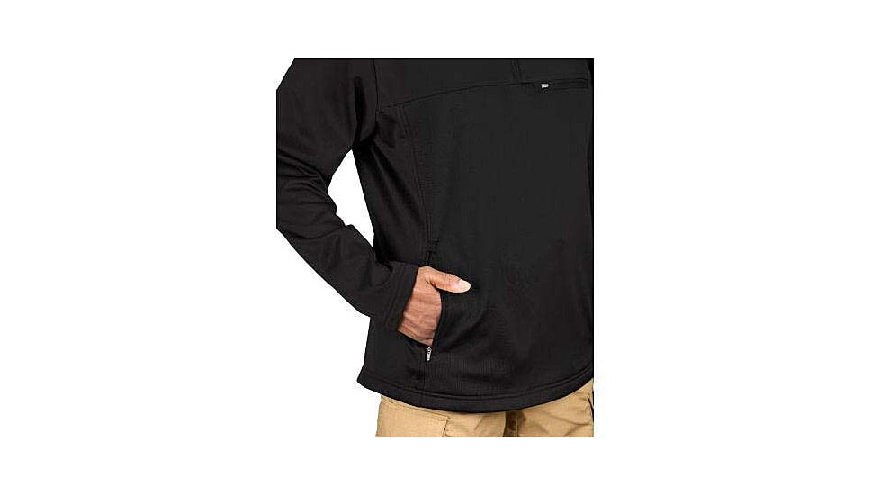 Propper Kinetic Quarter Zip Pullover, Black, 4XL, F5432040014XL