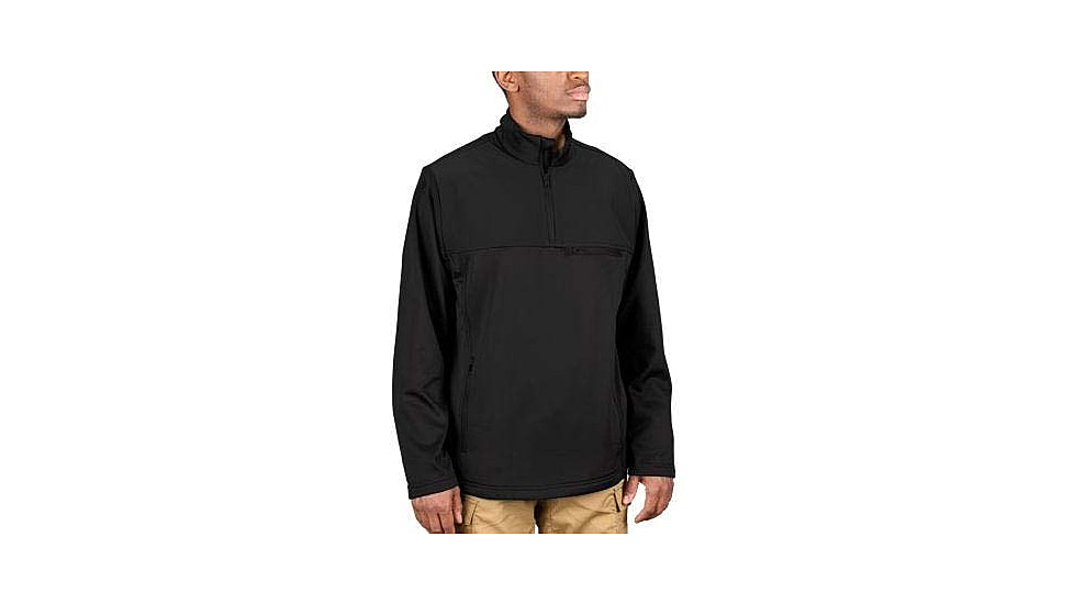 Propper Kinetic Quarter Zip Pullover, Black, 4XL, F5432040014XL