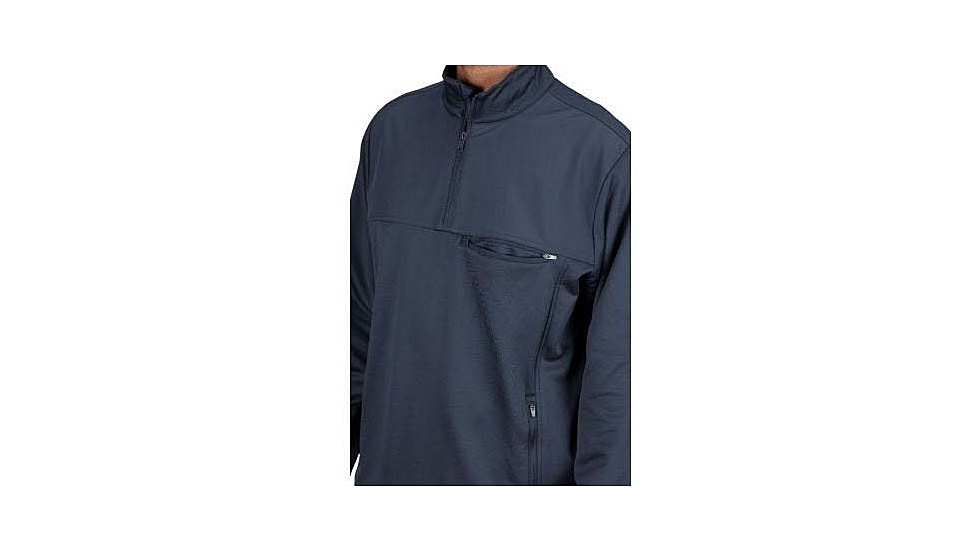 Propper Kinetic Quarter Zip Pullover, LAPD Navy, XL, F543204450XL