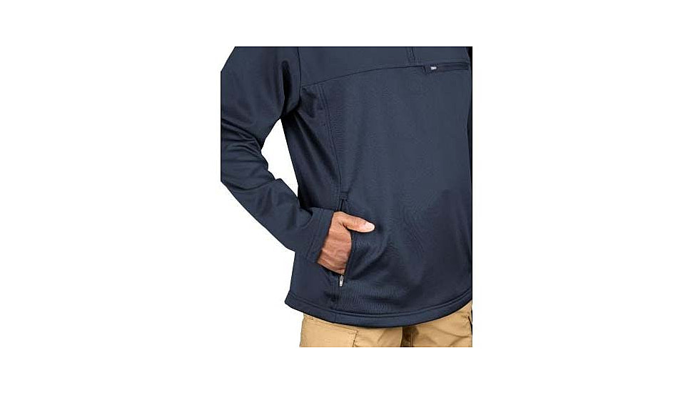 Propper Kinetic Quarter Zip Pullover, LAPD Navy, XL, F543204450XL