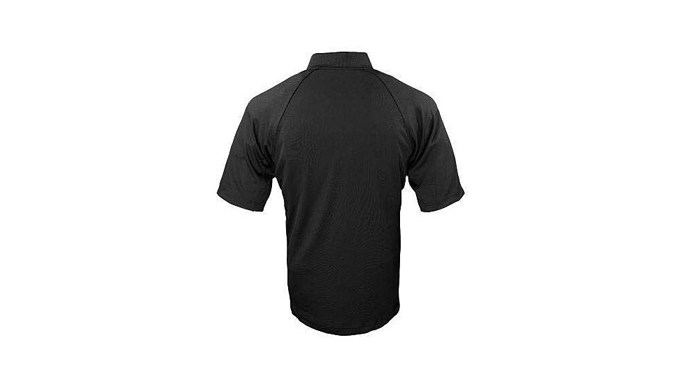 Propper Raglan Utility Short Sleeve Polo - Mens, Black, L, F584201001L