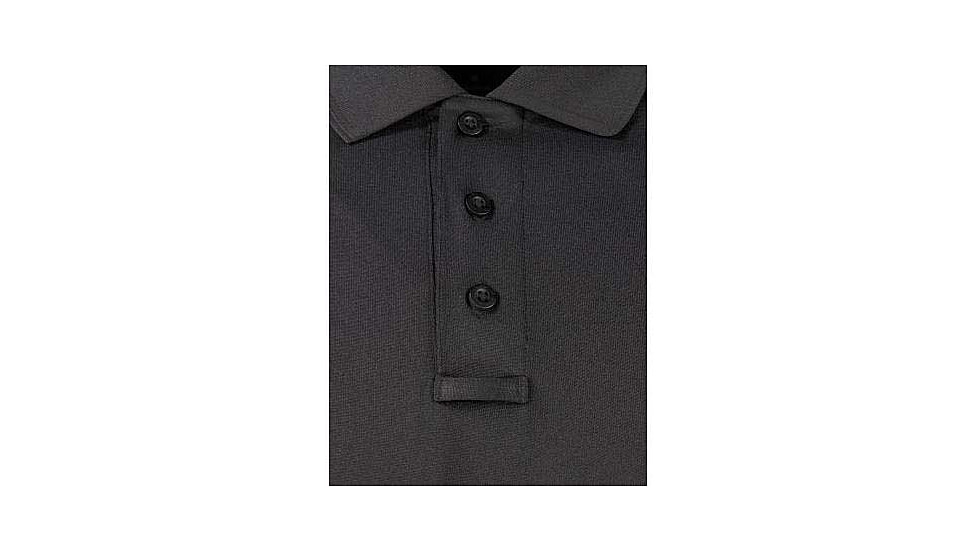 Propper Raglan Utility Short Sleeve Polo - Mens, Black, L, F584201001L